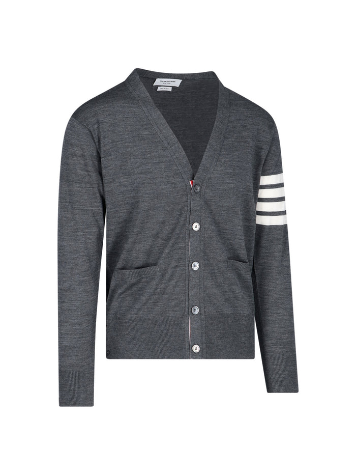 Thom Browne Sweaters Grey Virgin Wool