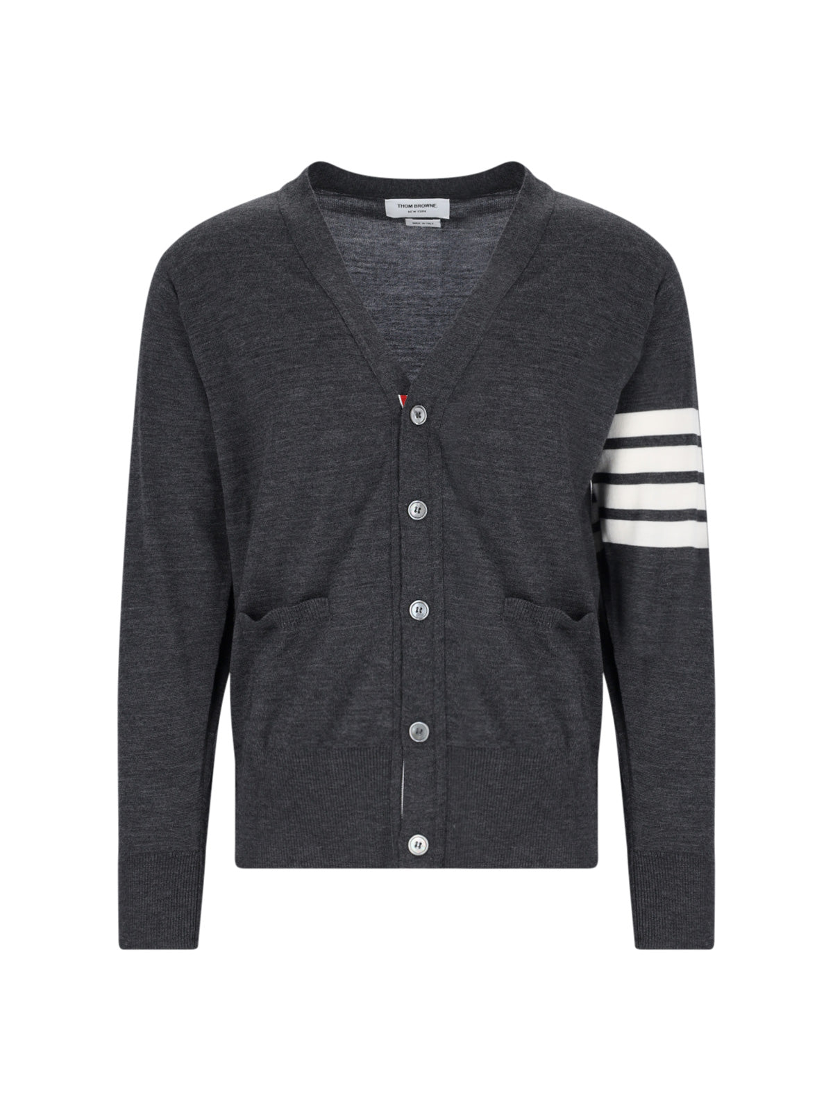 Thom Browne Sweaters Grey Virgin Wool