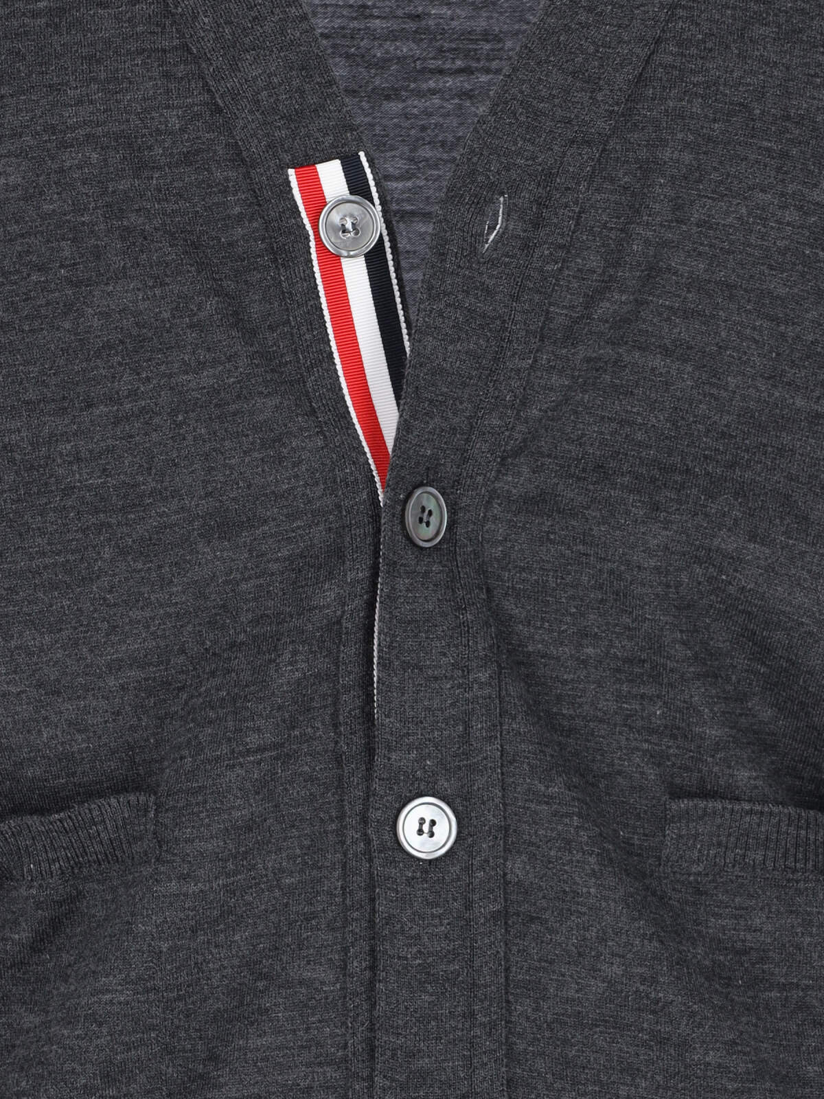 Thom Browne Sweaters Grey Virgin Wool