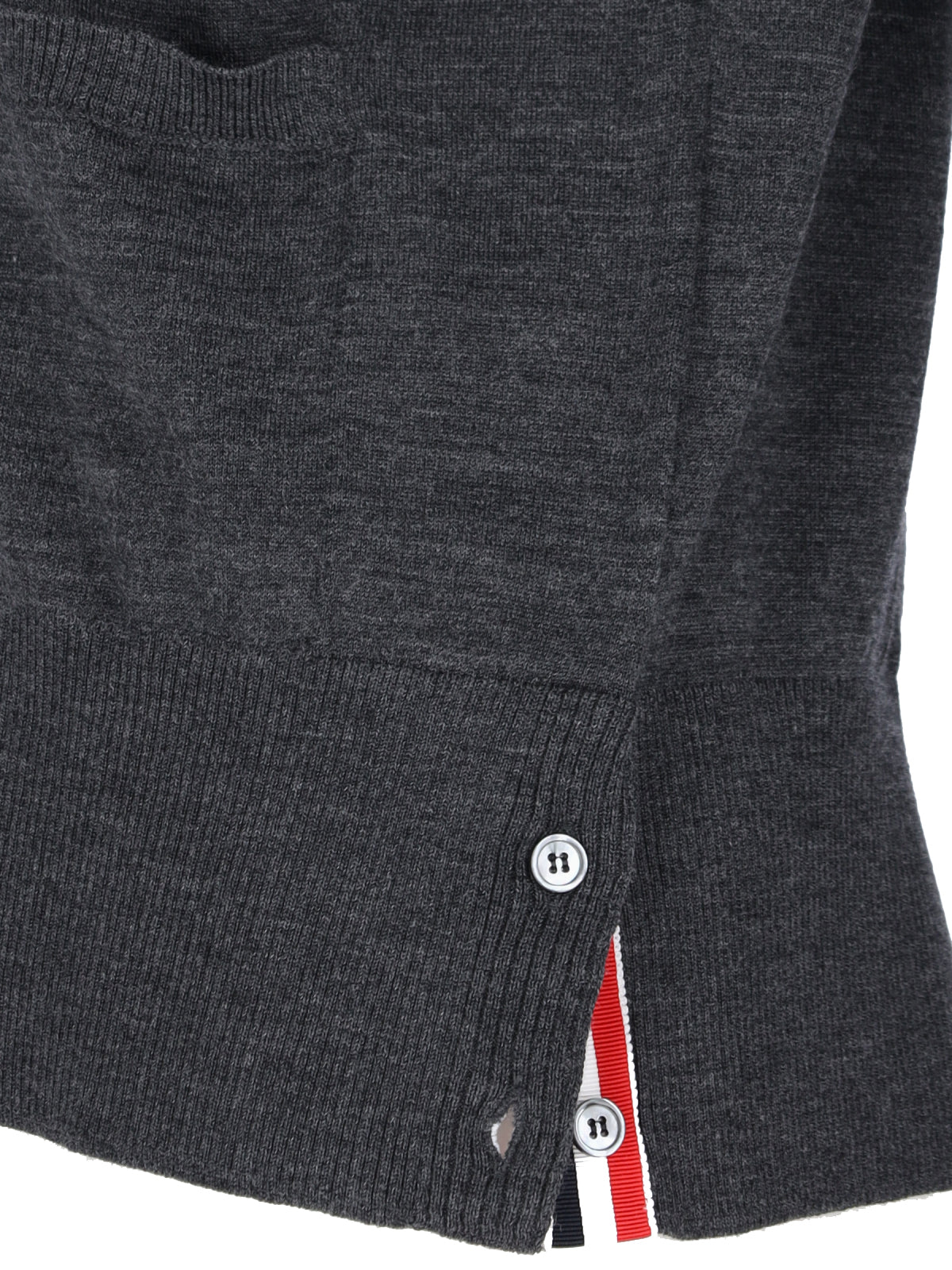 Thom Browne Sweaters Grey Virgin Wool