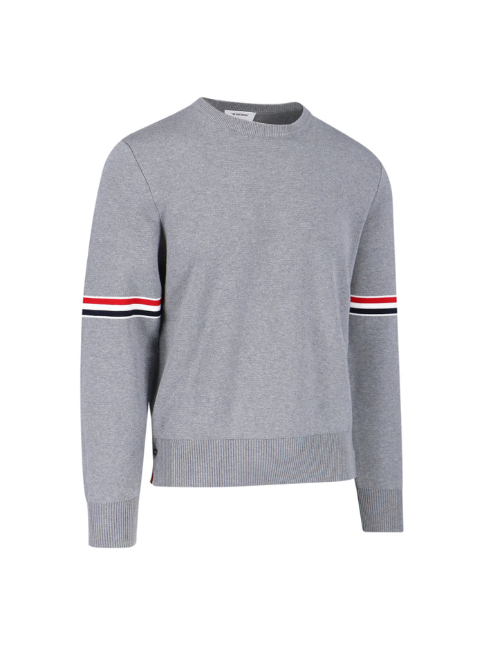 Thom Browne Sweaters Grey Cotton