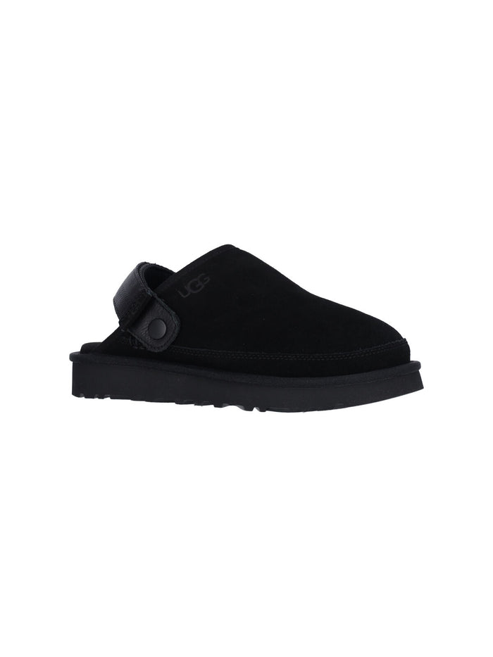 UGG Sandals Black Upper: Leather