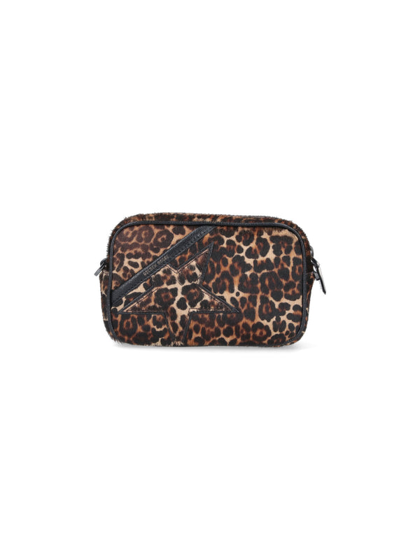 Golden Goose 100% Cow Leather crossbody bag in brown