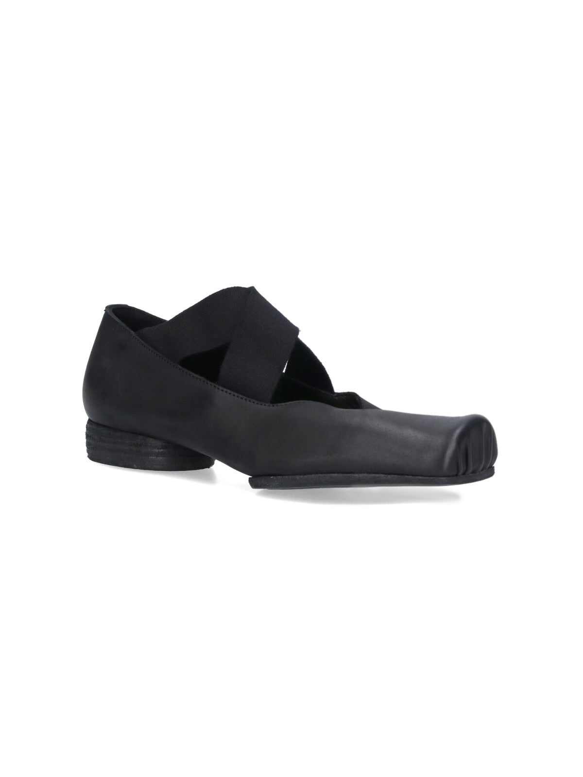 Uma Wang Flat shoes Black Calf Leather