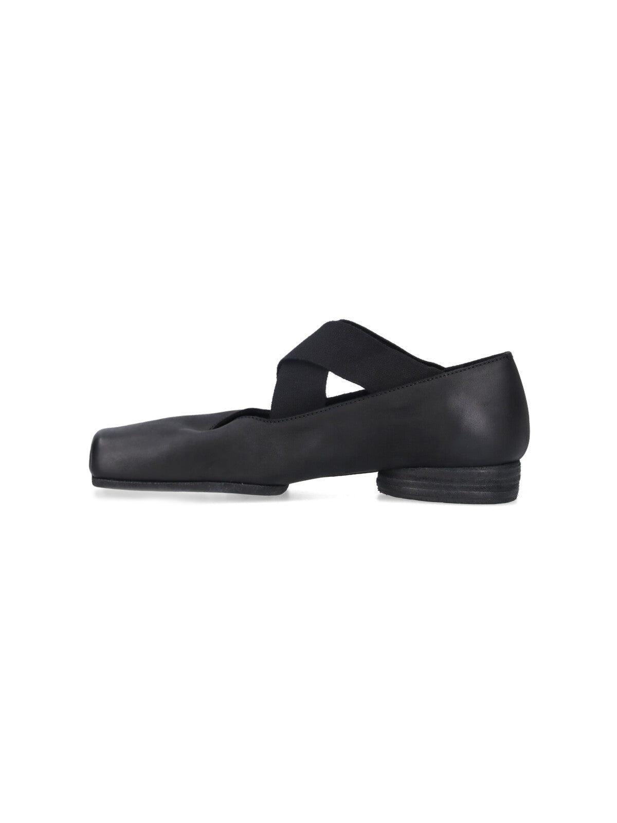 Uma Wang Flat shoes Black Calf Leather