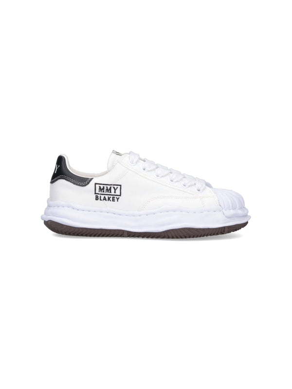 Maison Mihara Yasuhiro Upper: 100% Cotton sneaker in white