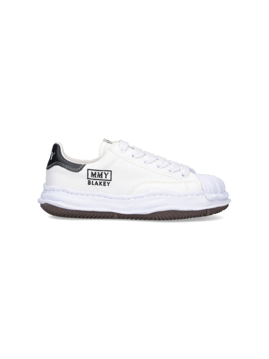 Maison Mihara Yasuhiro Upper: 100% Cotton sneaker in white