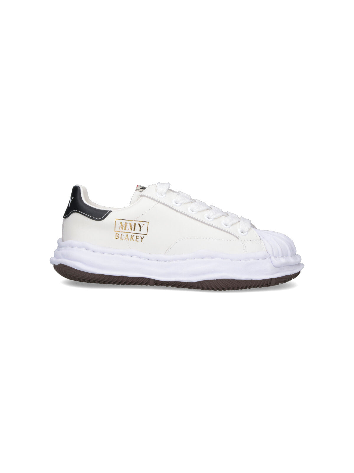Maison Mihara Yasuhiro Sneakers White Upper: Cow Leather