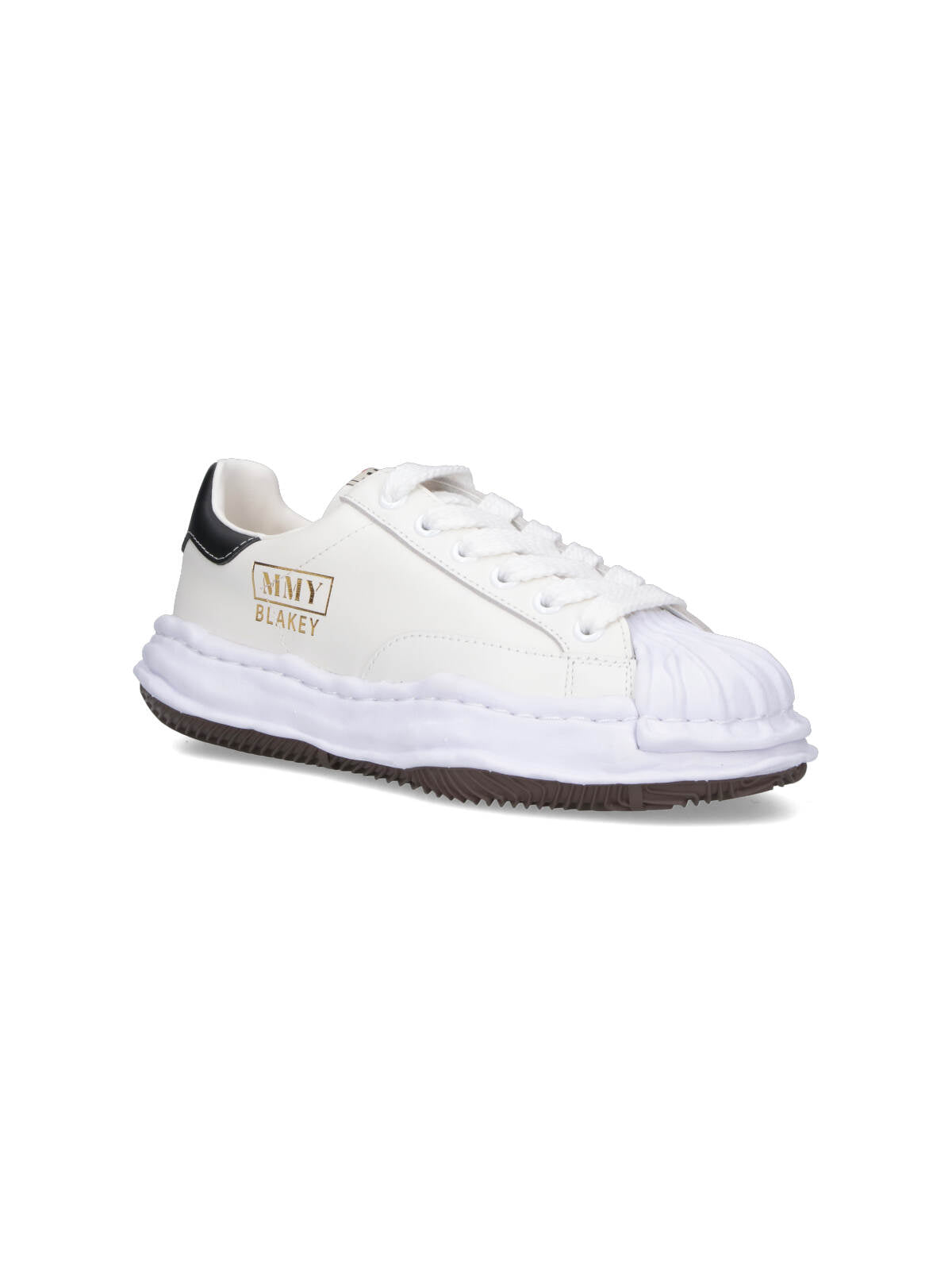 Maison Mihara Yasuhiro Sneakers White Upper: Cow Leather