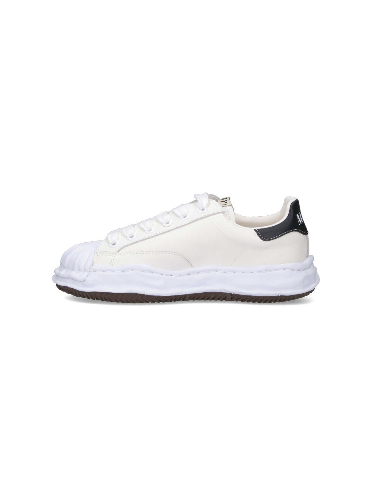 Maison Mihara Yasuhiro Sneakers White Upper: Cow Leather