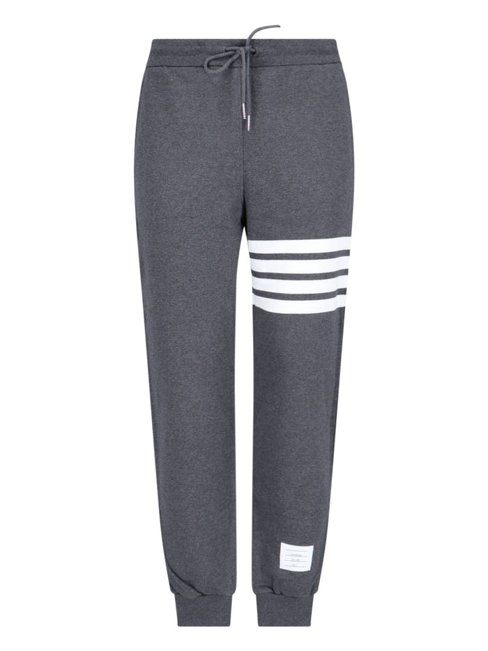 Thom Browne Trousers Grey Cotton