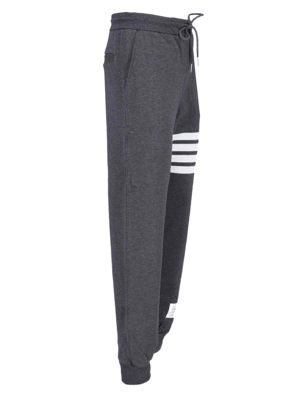 Thom Browne Trousers Grey Cotton