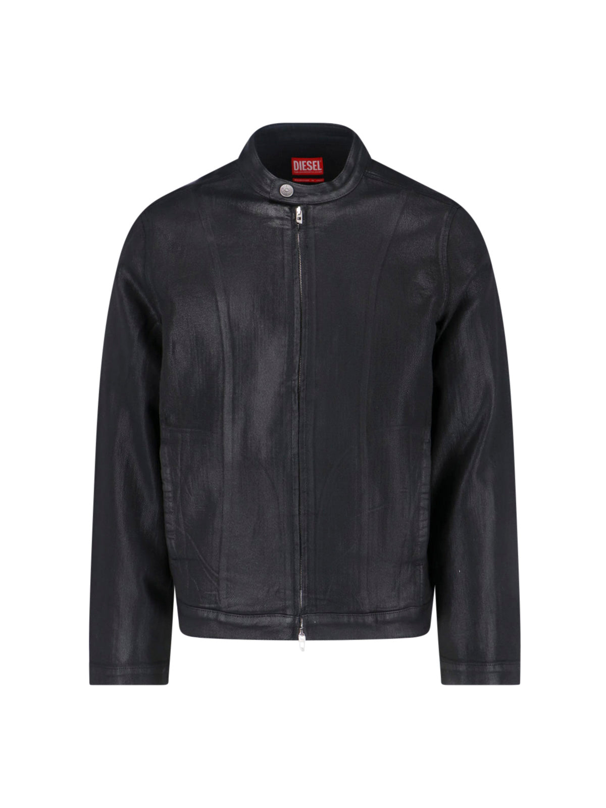 Diesel Jackets Black Cotton