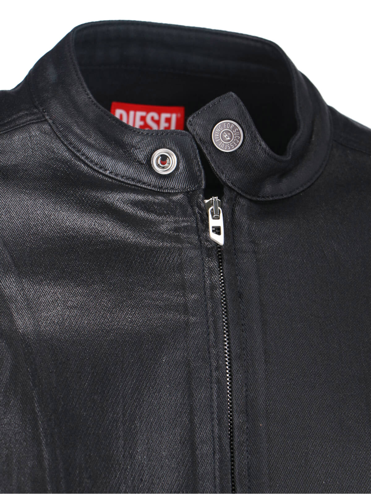 Diesel Jackets Black Cotton
