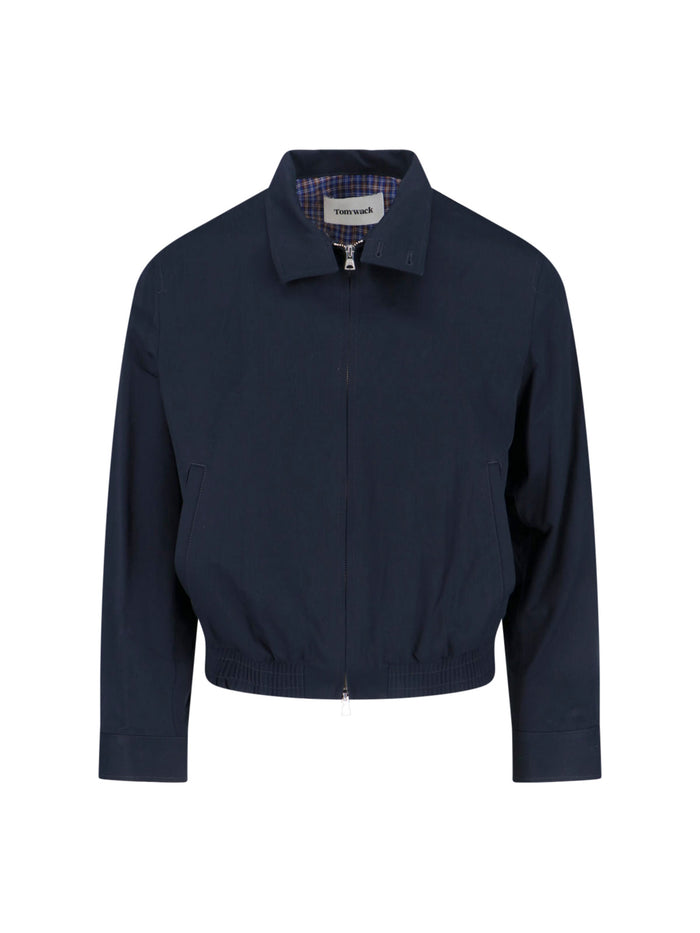 TONYWACK Jackets Blue Cotton