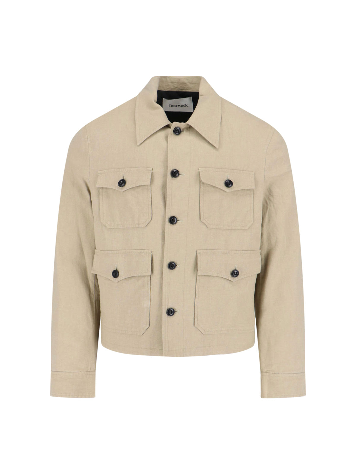 TONYWACK Jackets Beige Linen