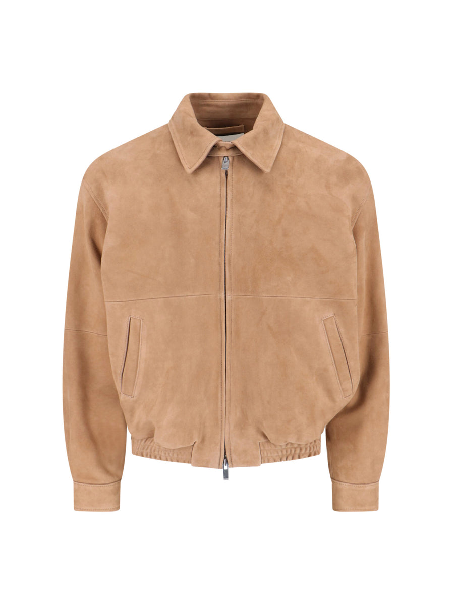 Tonywack 100% Goat Leather jacket in beige