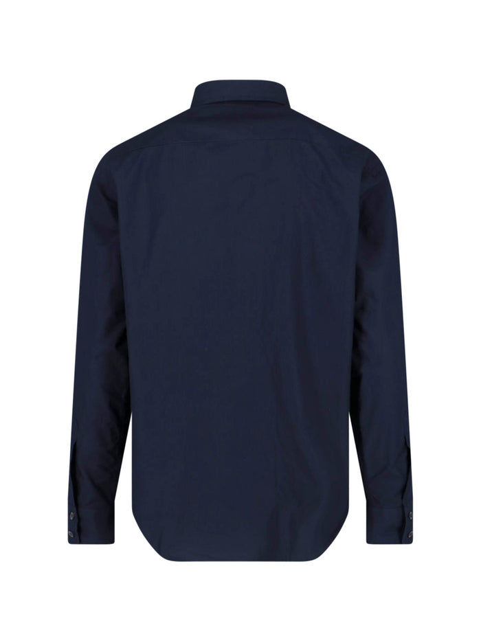 Aspesi Shirts Blue Cotton