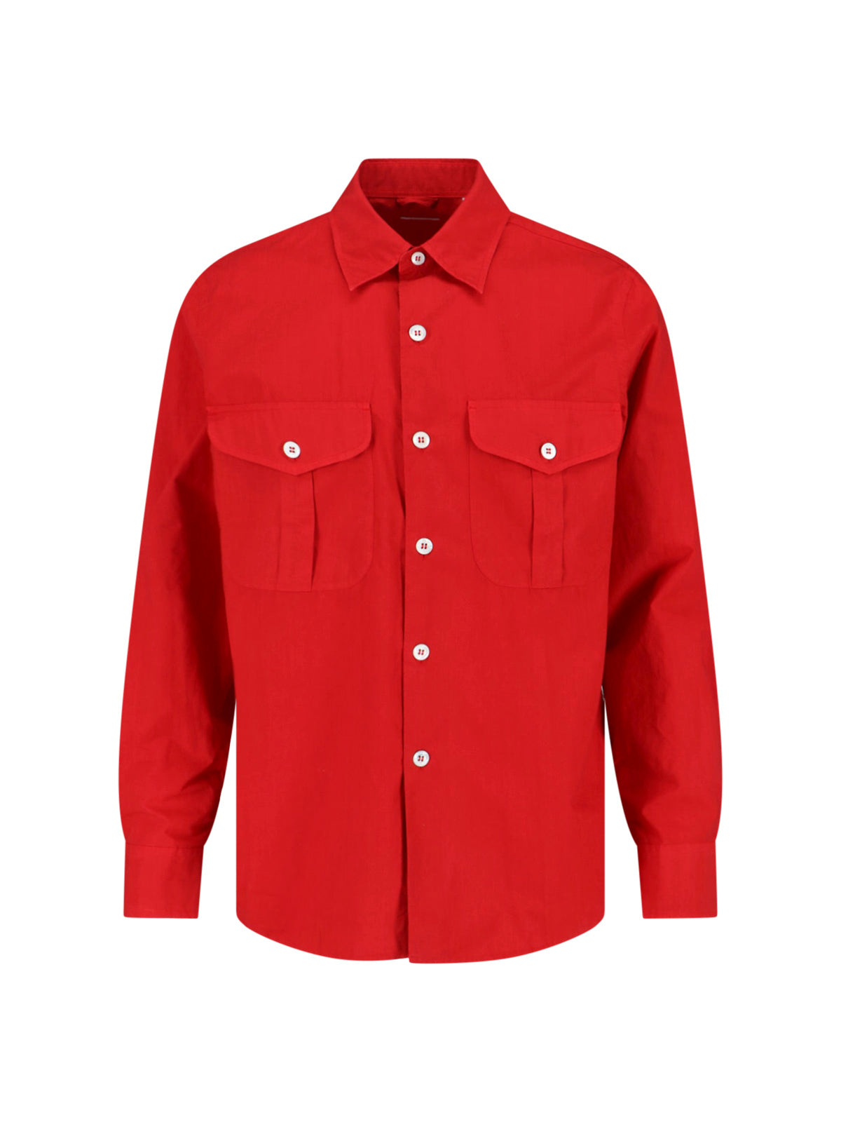 Aspesi Shirts Red Cotton