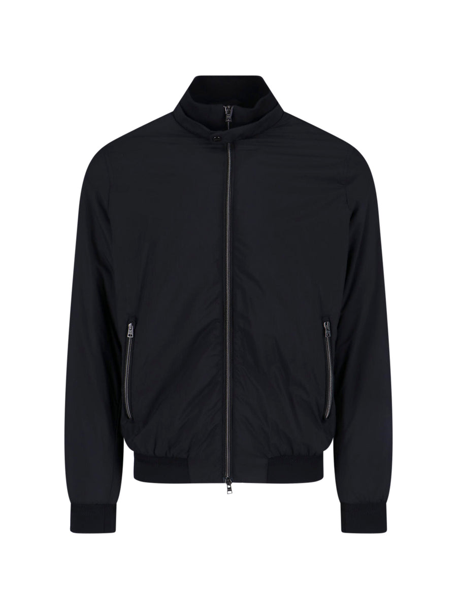 Herno 100% Polyamide jacket in black