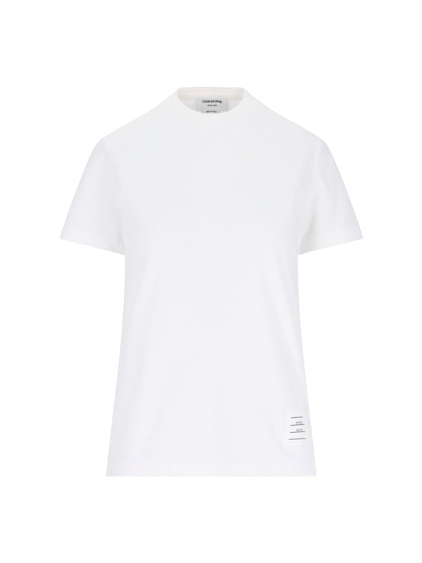 Thom Browne 100% Cotton t-shirt in white