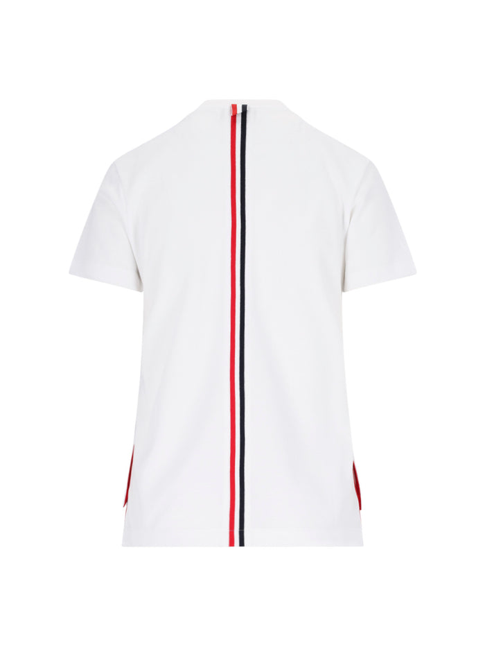 Thom Browne T-shirts and Polos White Cotton