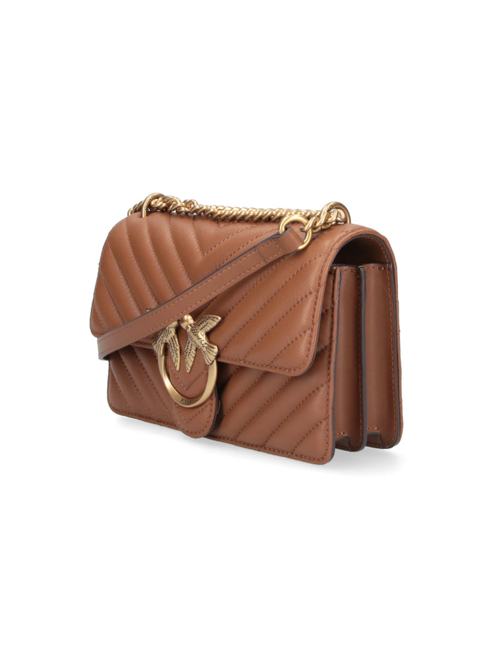 Pinko Bags Brown Leather