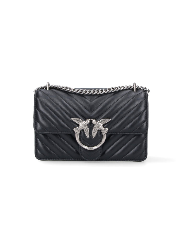 Pinko Bags Black Leather