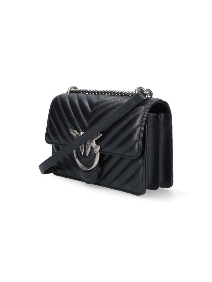 Pinko Bags Black Leather
