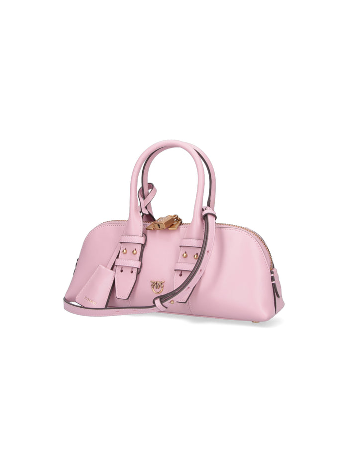 Pinko Bags Pink Leather