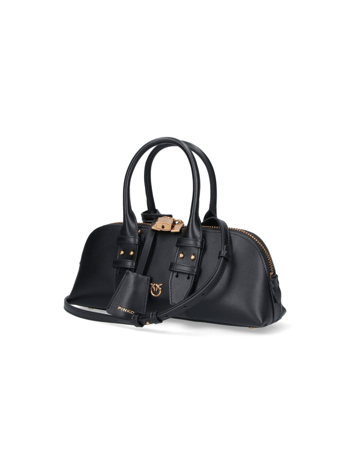 Pinko Bags Black Leather