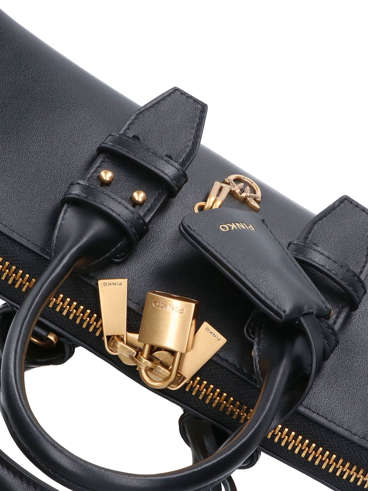 Pinko Bags Black Leather