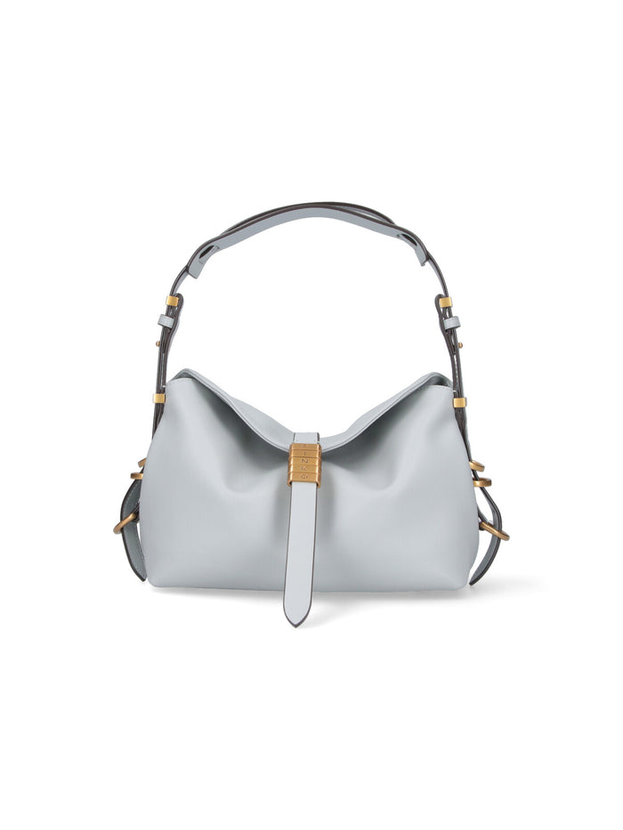 Pinko Bags Grey Leather