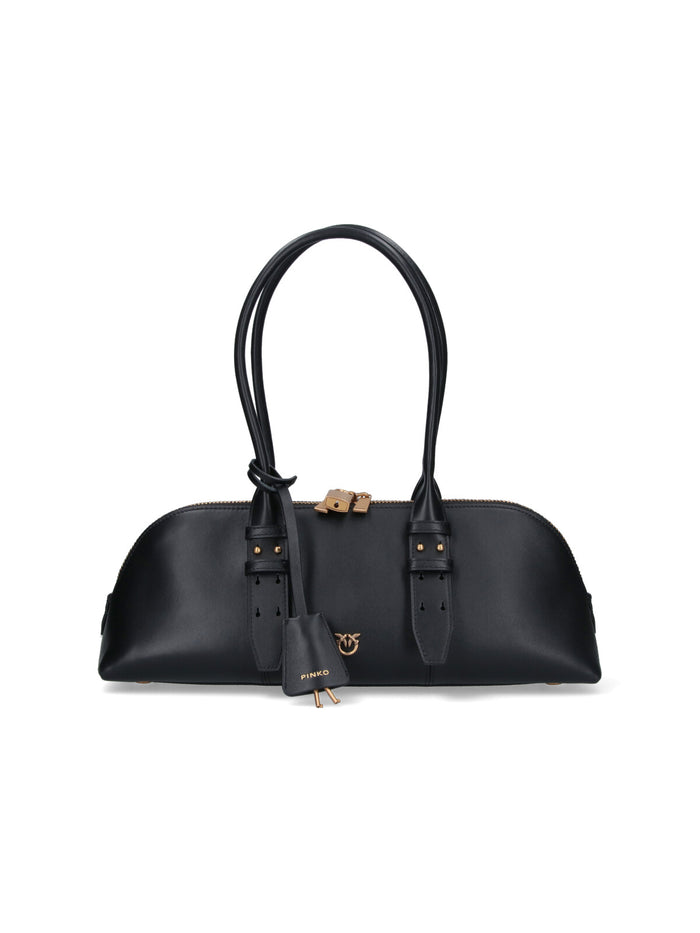 Pinko Bags Black Leather