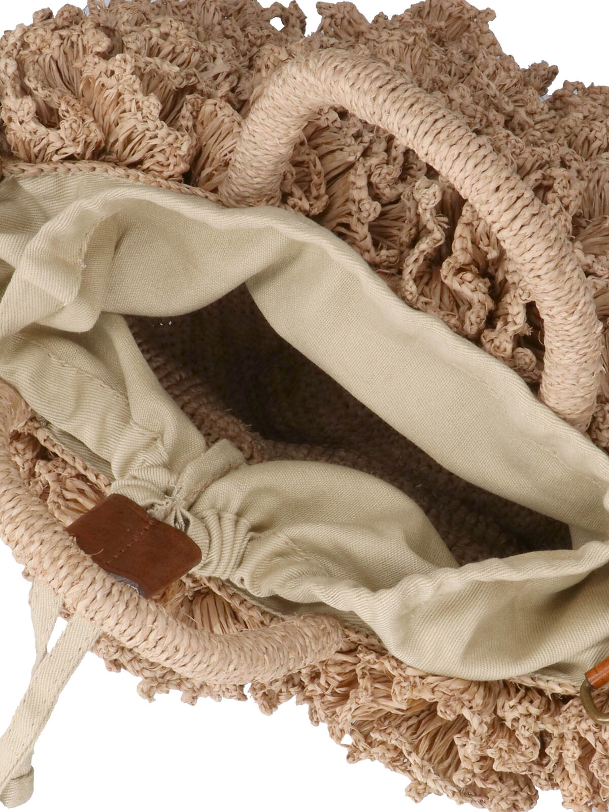 IBELIV Bags Beige Raphia