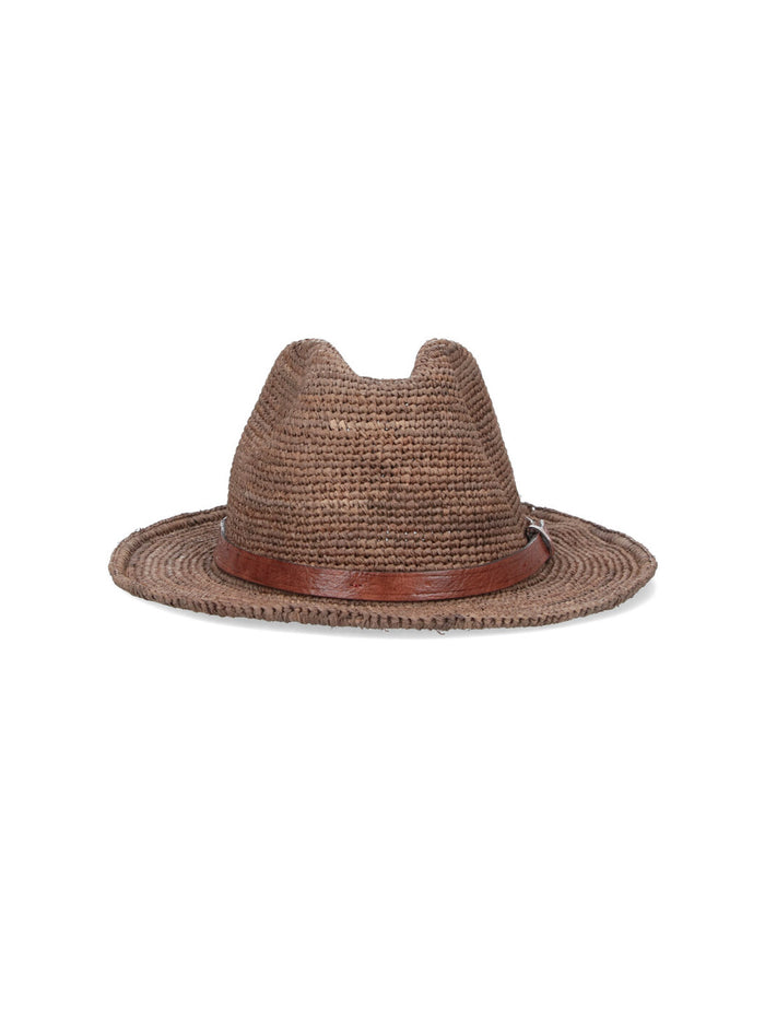 IBELIV Hats Brown Raphia