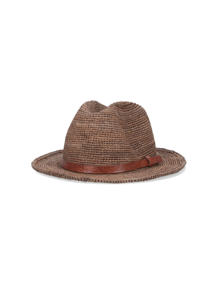 IBELIV Hats Brown Raphia