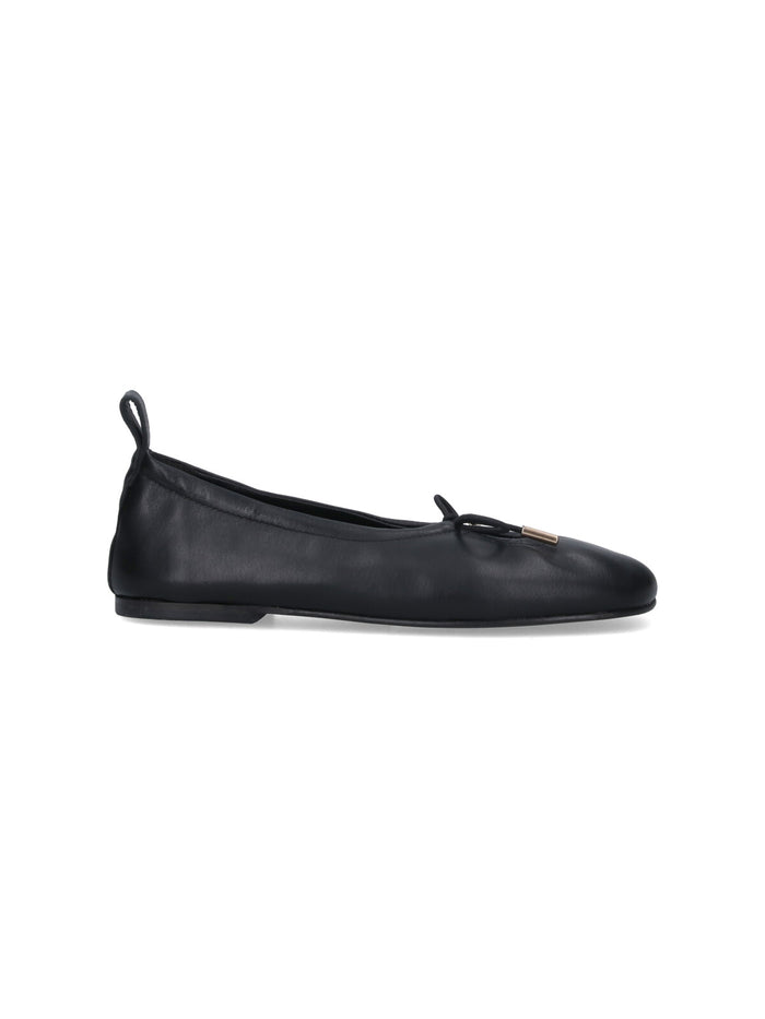 ALOHAS Flat shoes Black Leather