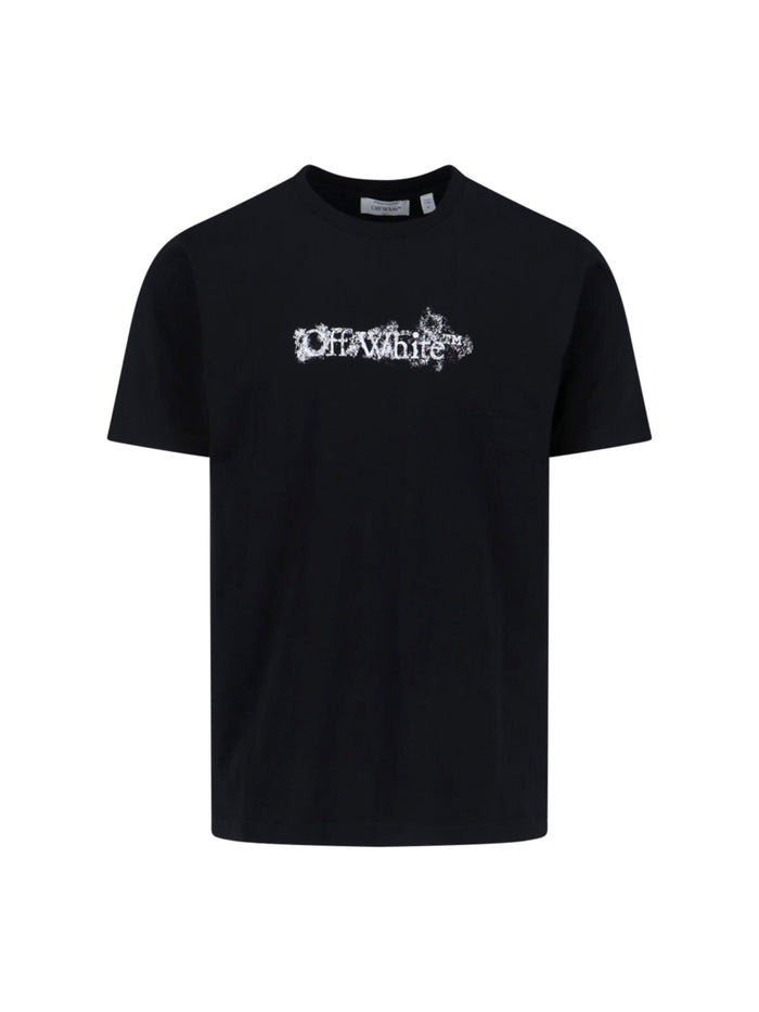 Off-White T-shirts and Polos Black Cotton