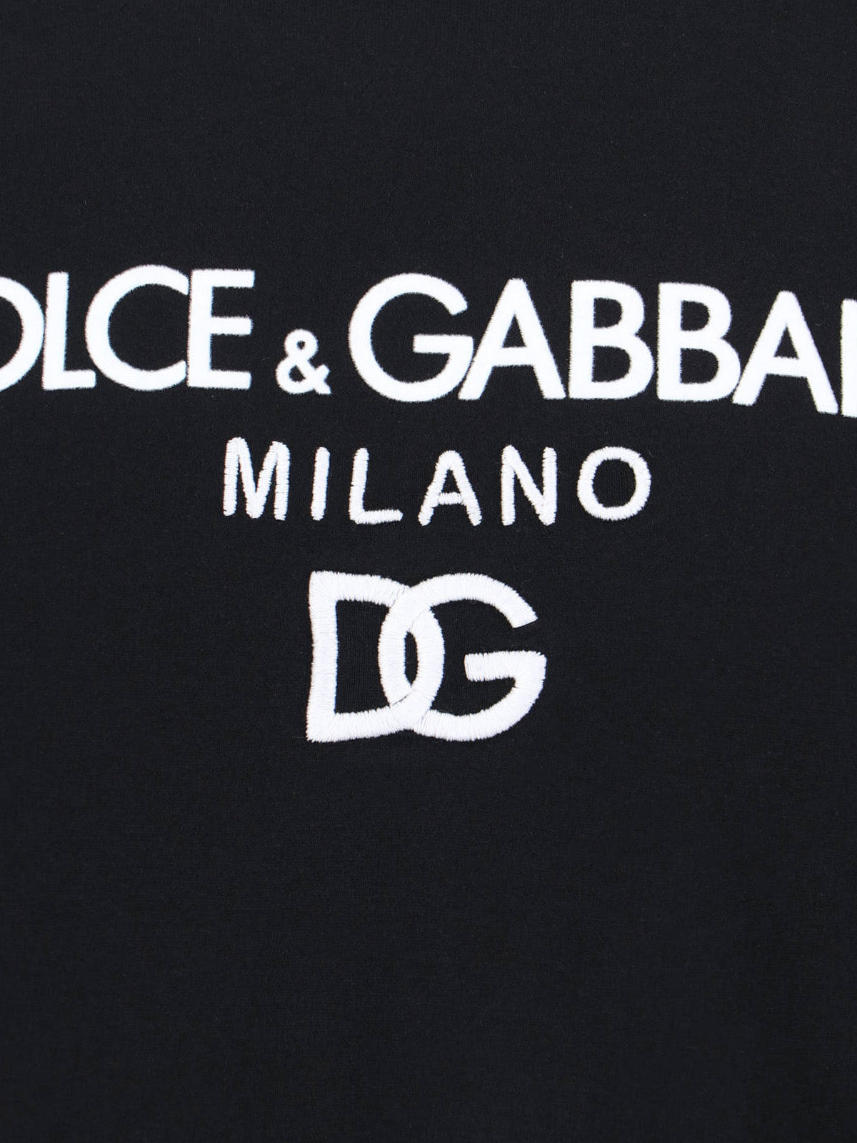 Dolce & Gabbana T-shirts and Polos Black Cotton