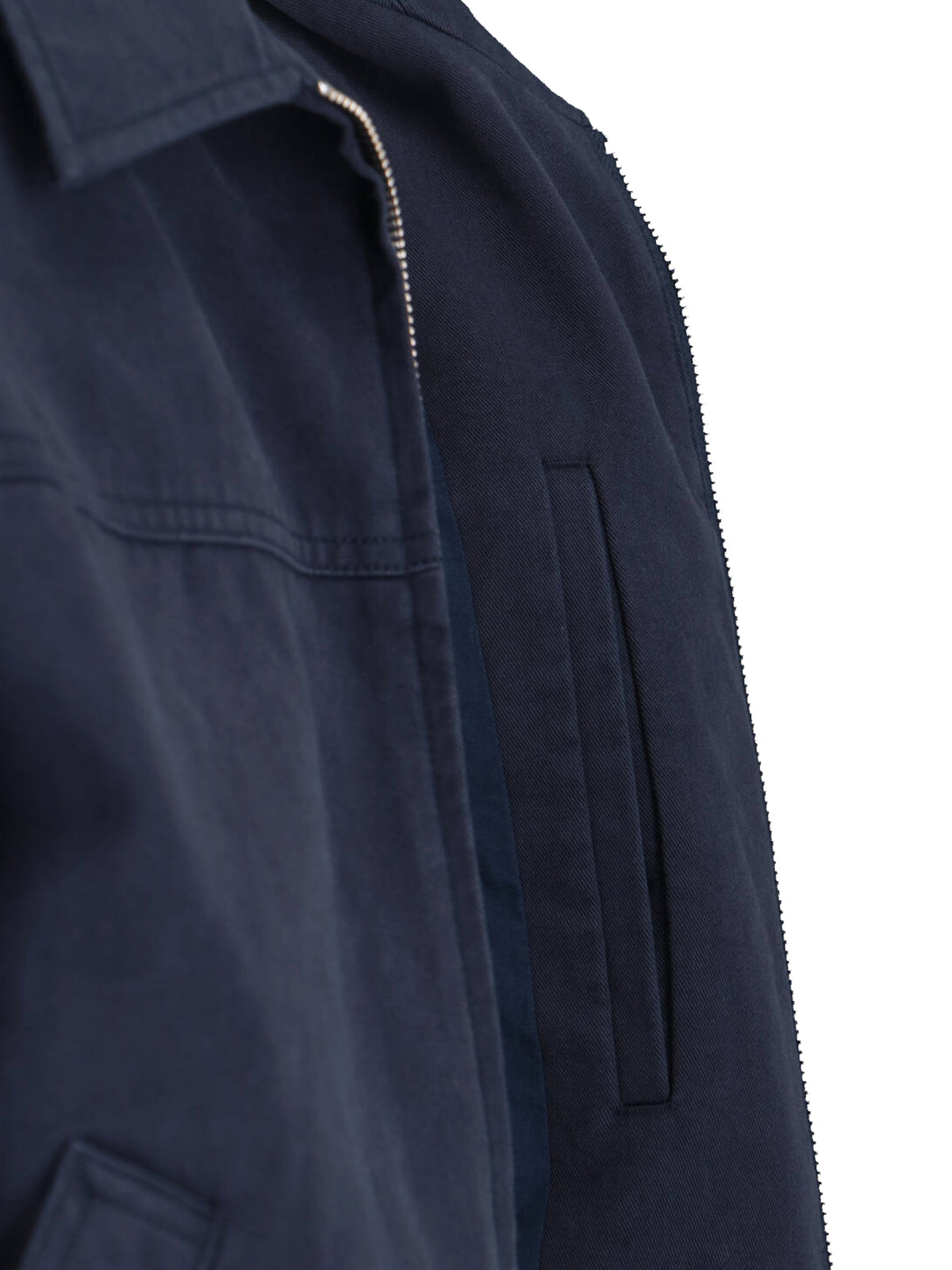 DUNST Jackets Blue Cotton