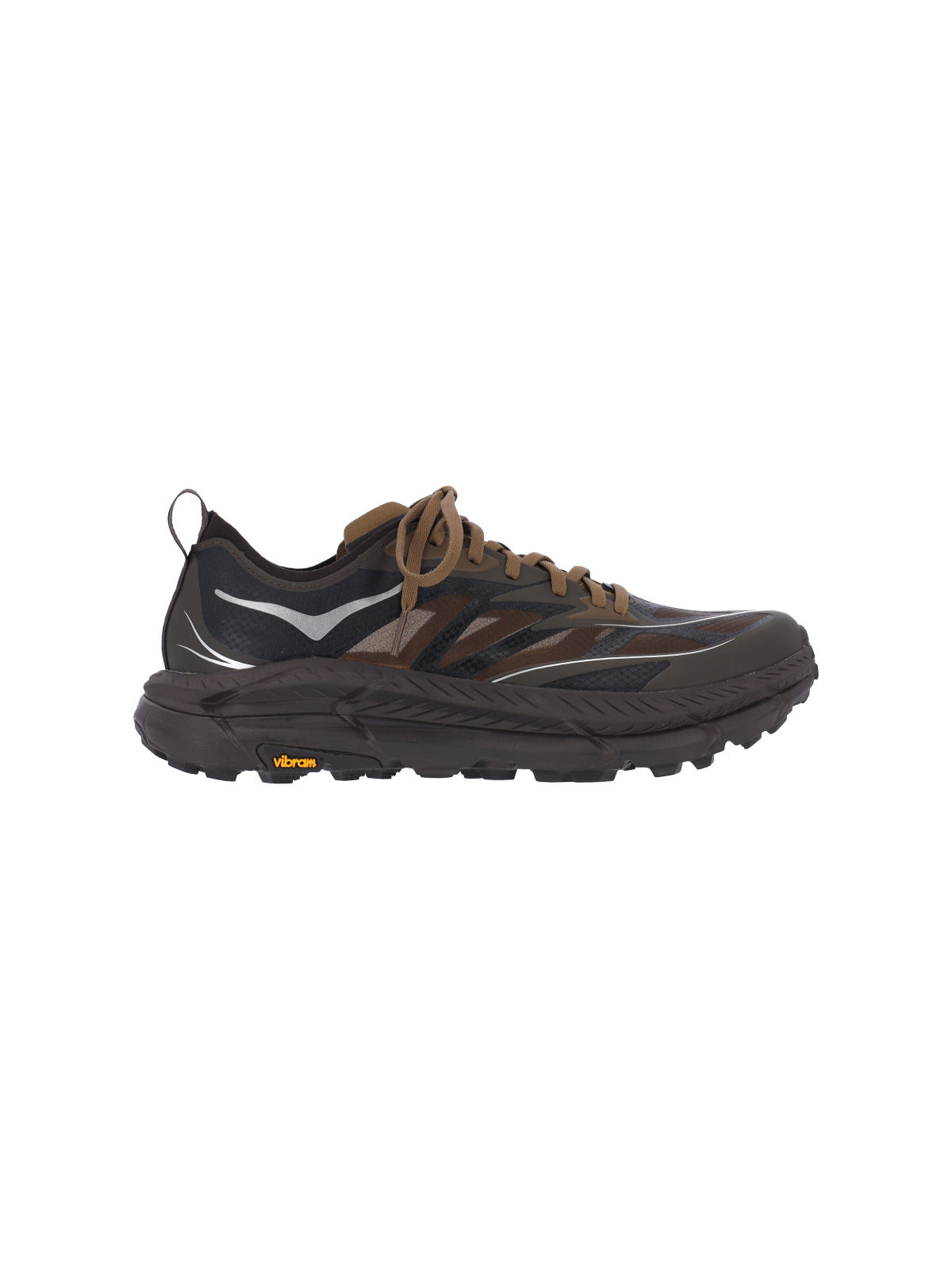HOKA Sneakers Brown Textile