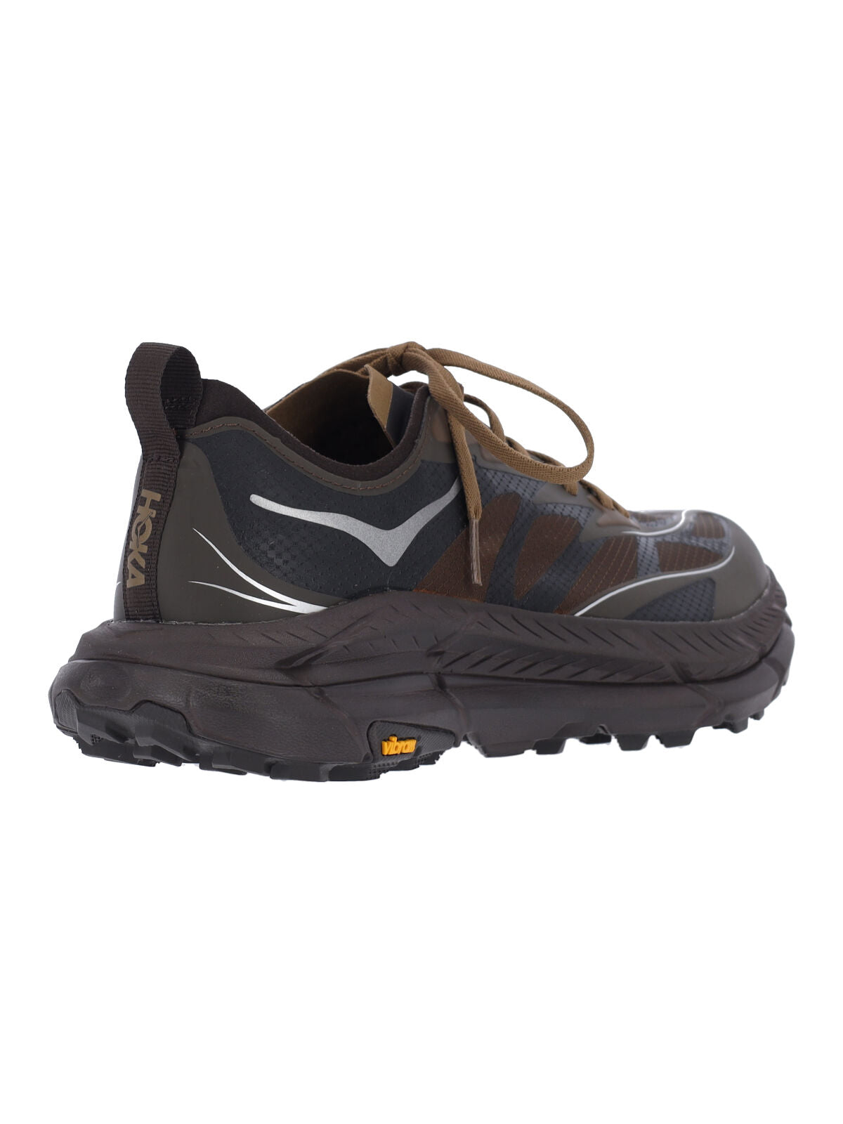 HOKA Sneakers Brown Textile
