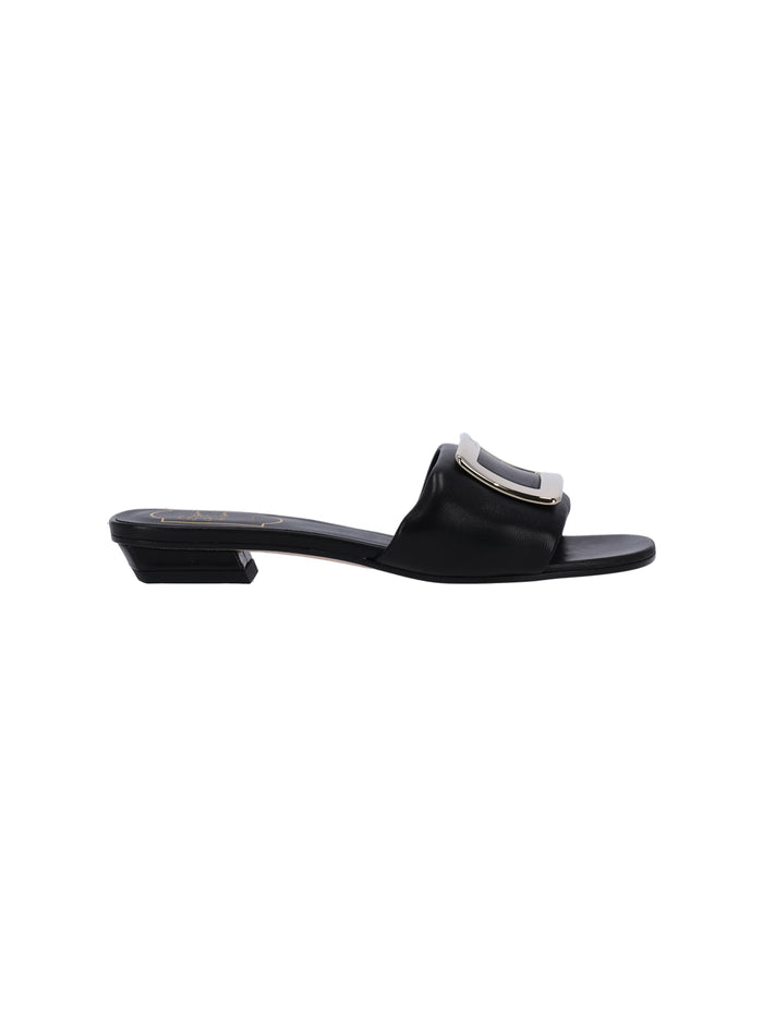 Roger Vivier Sandals Black Outer: Lamb Leather