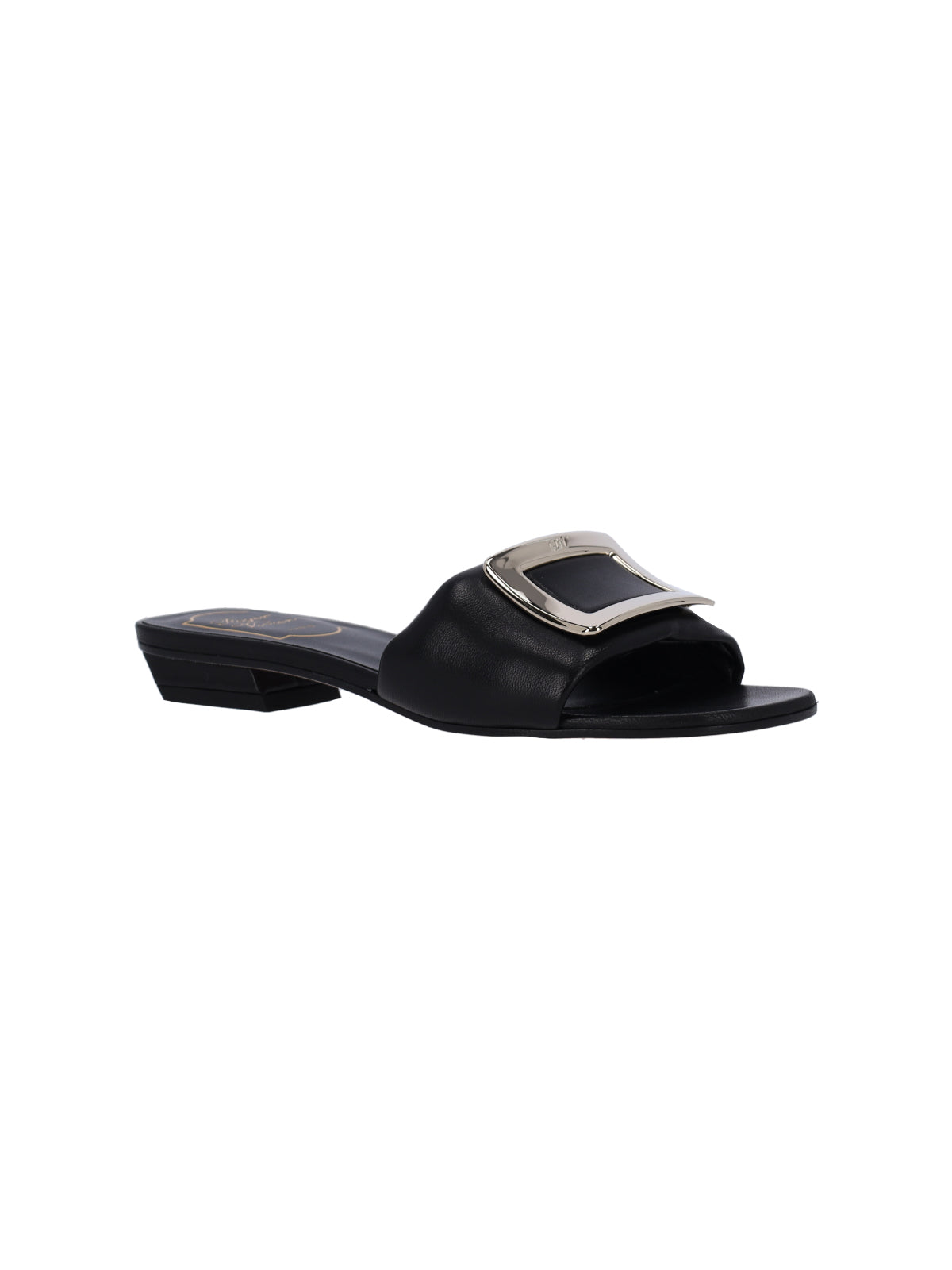 Roger Vivier Sandals Black Outer: Lamb Leather