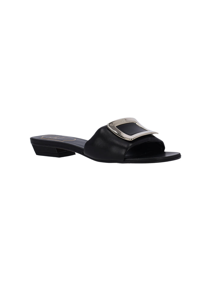 Roger Vivier Sandals Black Outer: Lamb Leather