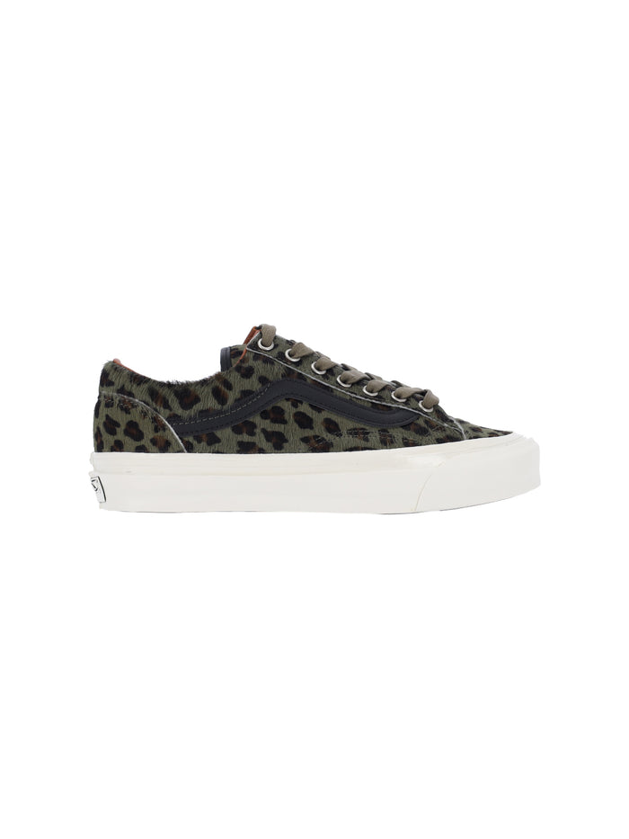 VANS Sneakers Green Leather