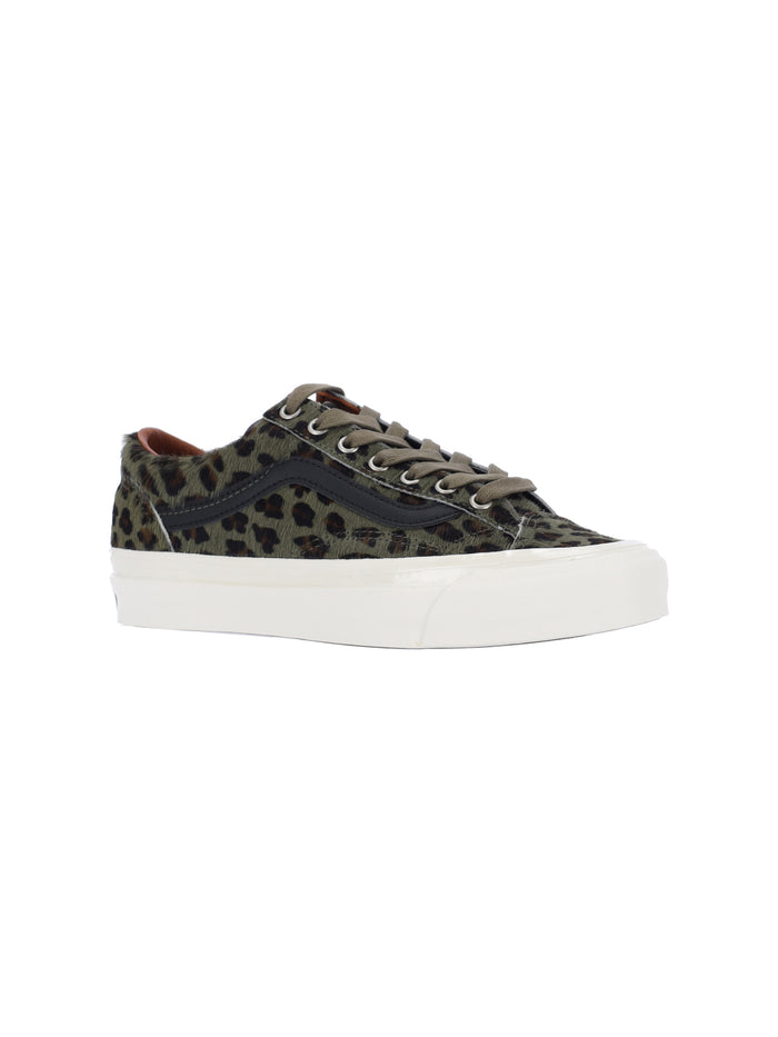 VANS Sneakers Green Leather