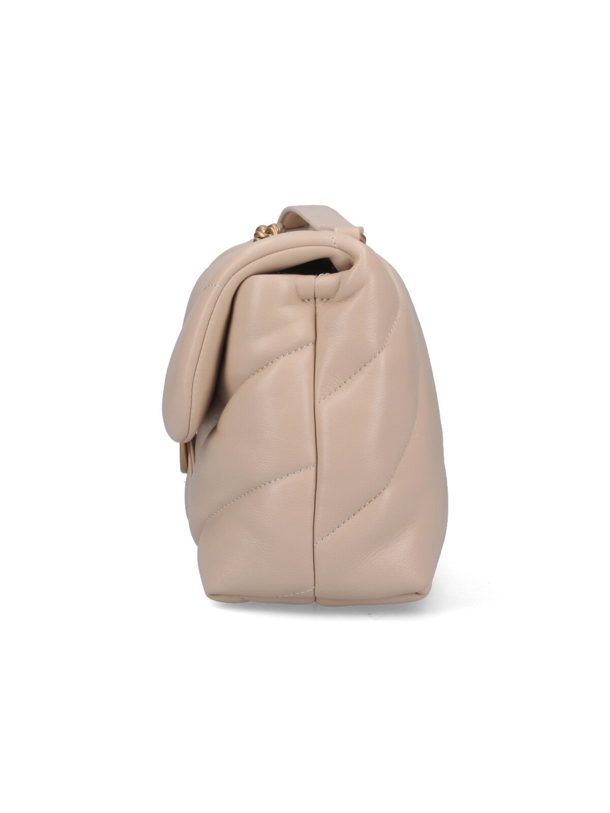 Pinko Bags Beige Leather