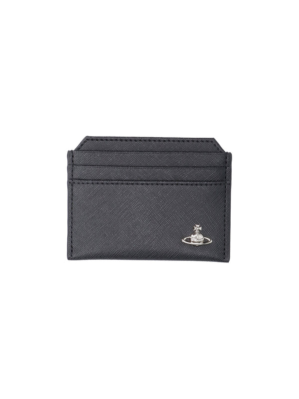 Vivienne Westwood 65% Polyurethane card case in black